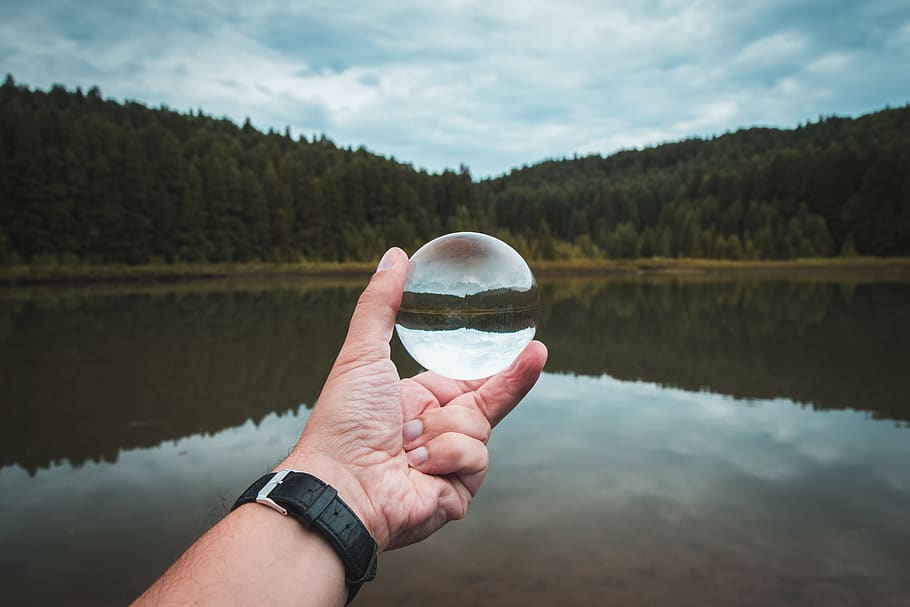 Free download | HD wallpaper: person holding clear ball, human hand ...