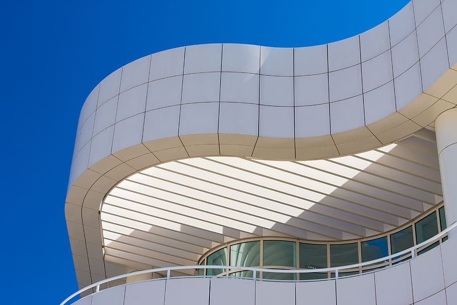 Architectural Photography, architecture, blue, building, contemporary HD wallpaper