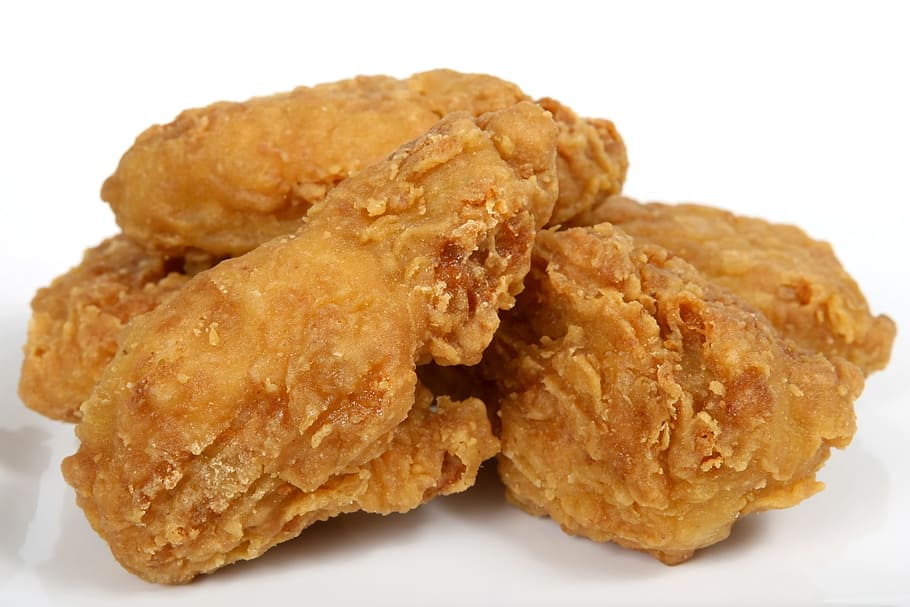 batter, crispy, chick, chicken, food, eat, junk, wing, food and drink HD wallpaper