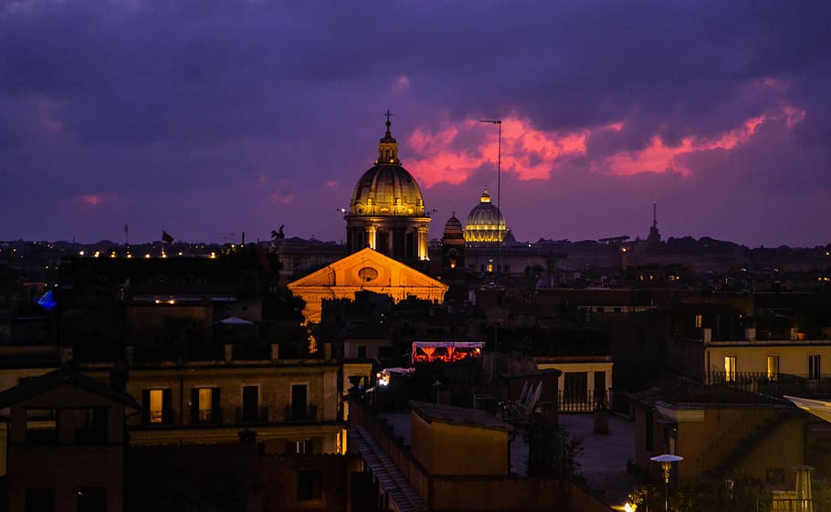 italy, rome, building exterior, architecture, built structure HD wallpaper