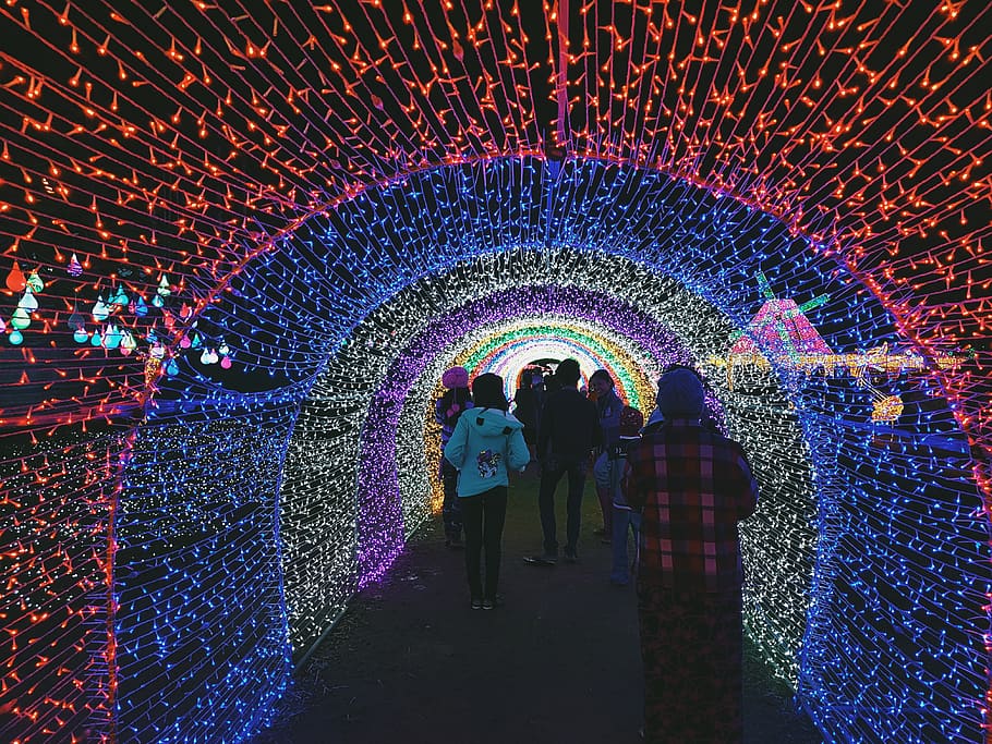 human, person, light, lighting, apparel, clothing, crowd, festival HD wallpaper