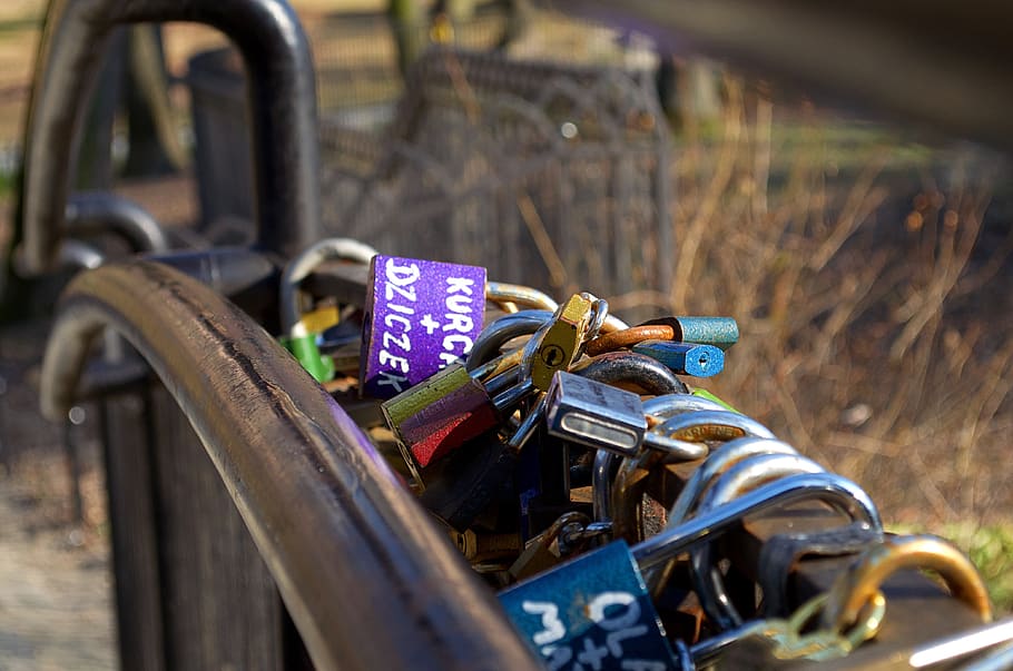 padlocks, memory, feeling, love, symbols, romanticism, sweethearts HD wallpaper