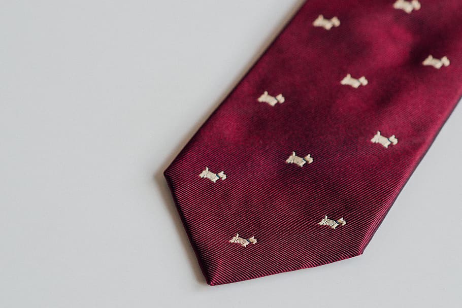 tie, fashion, objects, red, textile, studio shot, indoors, no people HD wallpaper