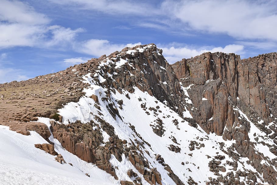 exappiah, peak, snow, mountain, cold temperature, sky, beauty in nature HD wallpaper