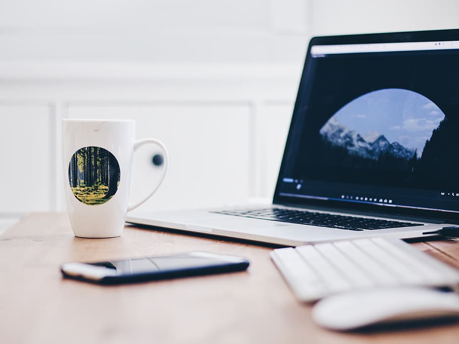 australia, brisbane, mac, minimal, macbook, coffee, adobe, iphone HD wallpaper