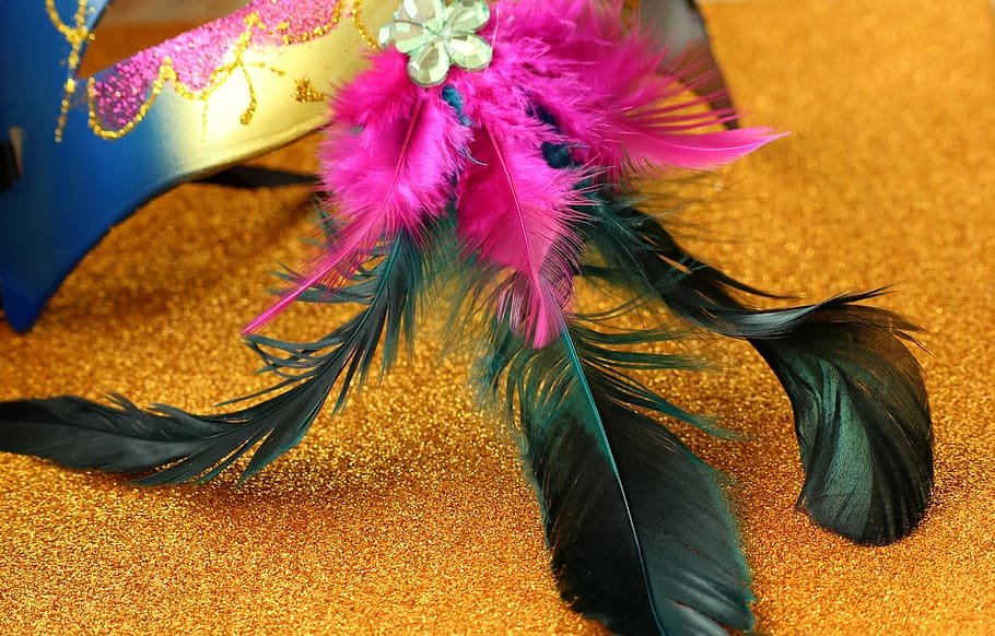 pen, mask, carnival, fun, masquerade, costume, color, custom HD wallpaper