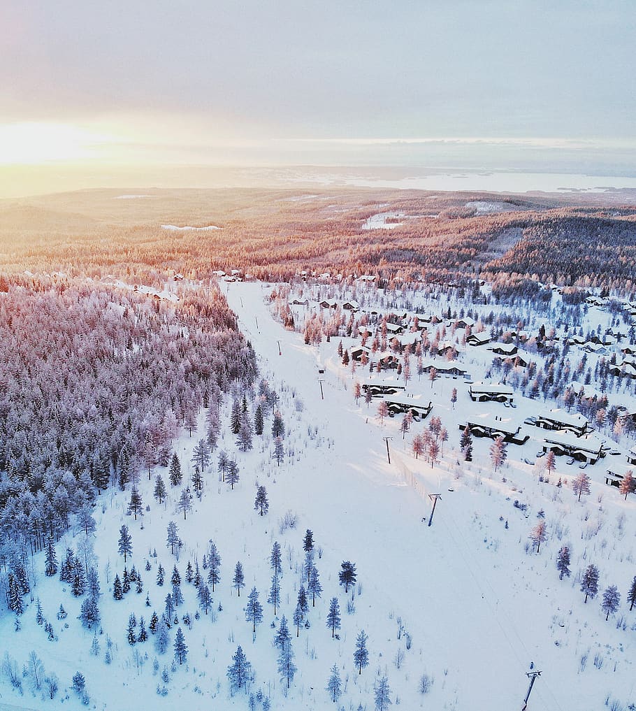 snow field during daytime, cold temperature, winter, beauty in nature HD wallpaper