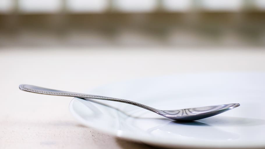 spoon, table, kitchen, tableware, eat, tasty, morning, enjoy HD wallpaper