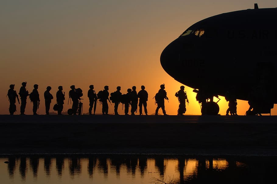 us, army, warrior, soldier, protector, ride, plane, airplane HD wallpaper