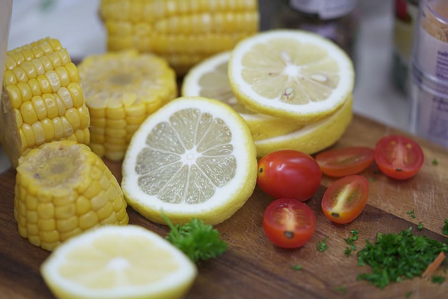 cron, tomato, lemon, food and drink, healthy eating, fruit HD wallpaper