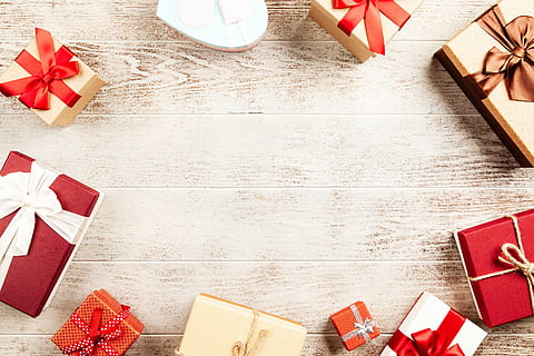 gift, box, christmas, present, celebration, holiday, seasonal HD wallpaper