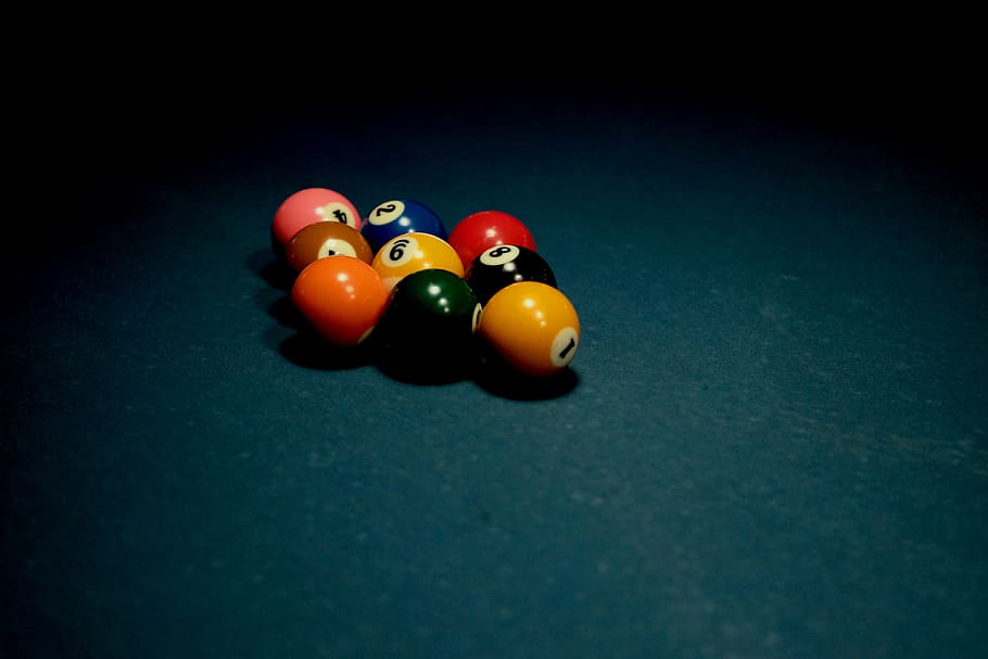 HD wallpaper: eight-ball, 8 ball, pool, billiard, game, snooker, number, table - Wallpaper Flare
