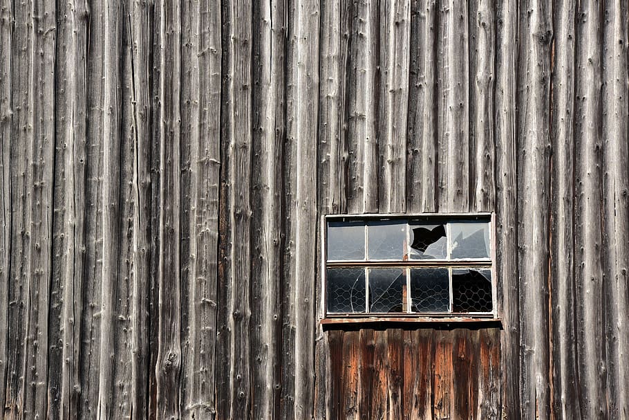 facade, wood, architecture, texture, structure, window, broken HD wallpaper