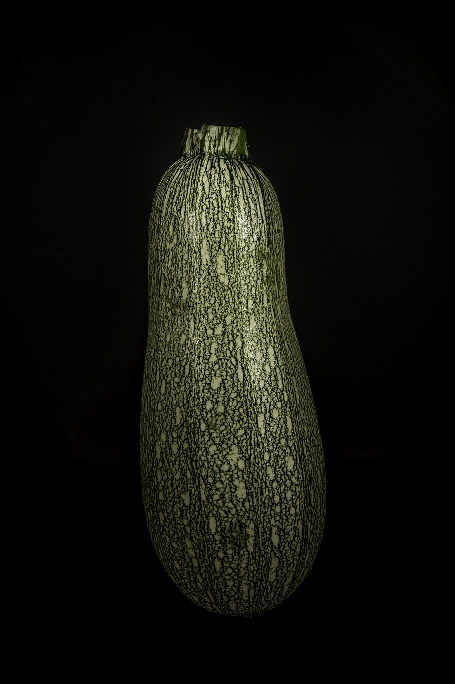 gourd vegetable, black background, studio shot, food, food and drink HD wallpaper