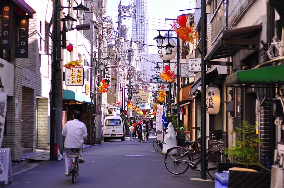 japan, tokyo, city, architecture, building exterior, built structure HD wallpaper