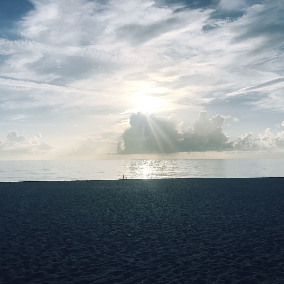 united states, stuart, sky, sea, cloud - sky, water, beauty in nature HD wallpaper