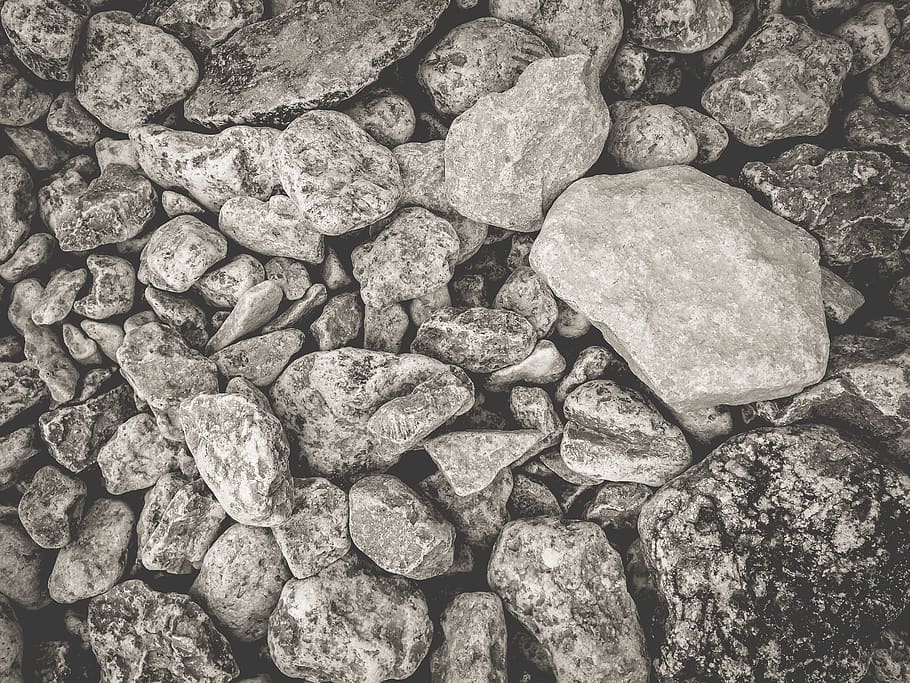 rocks, stones, sverige, stockholm, summer, gray, nature, b/w