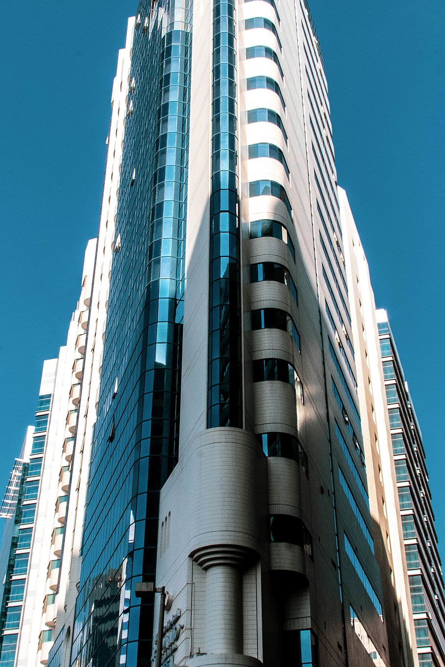 high-rise building, office building, architecture, city, town HD wallpaper
