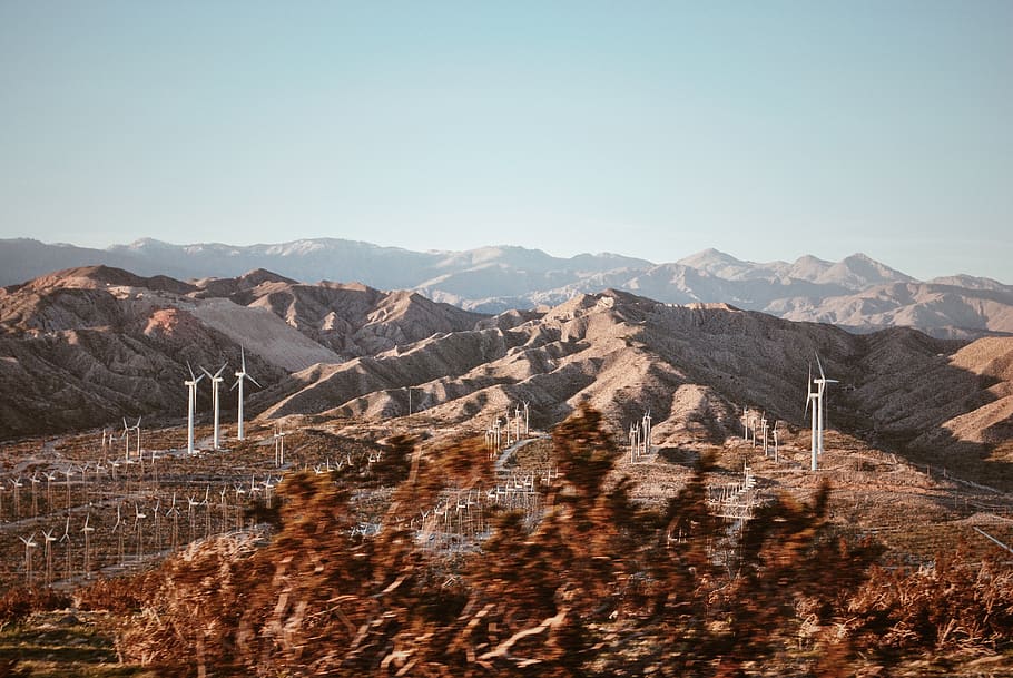 engine, motor, machine, nature, outdoors, mountain, turbine HD wallpaper