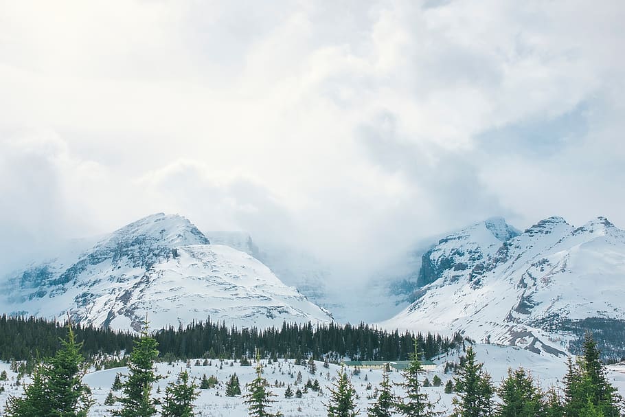 mountain, highland, cloud, sky, summit, ridge, landscape, nature HD wallpaper