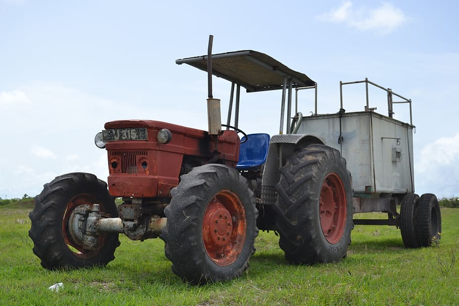 tractor, agriculture, farm, machine, vehicle, rural, farmer HD wallpaper