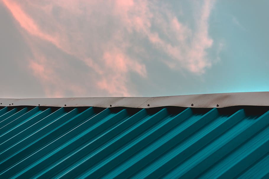 sunset, clouds, pattern, minimal, pale, city, wallpaper, background HD wallpaper
