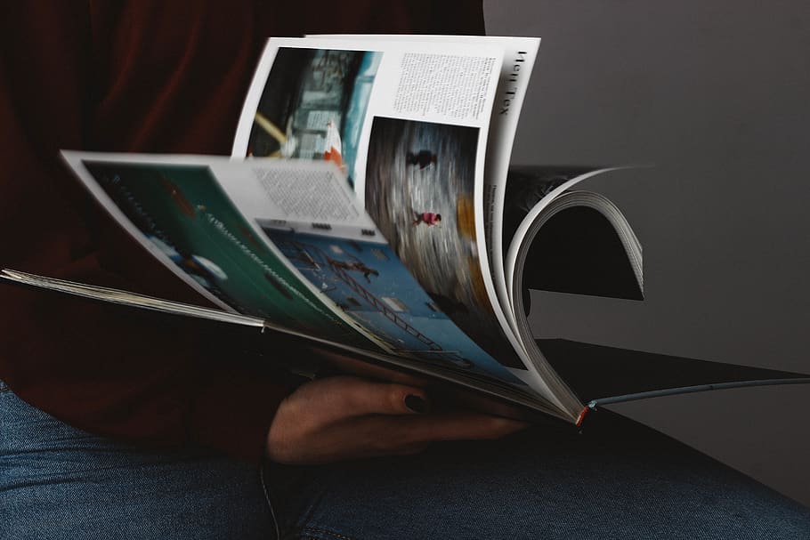 Opened Book Page, art, book bindings, book pages, document, education HD wallpaper