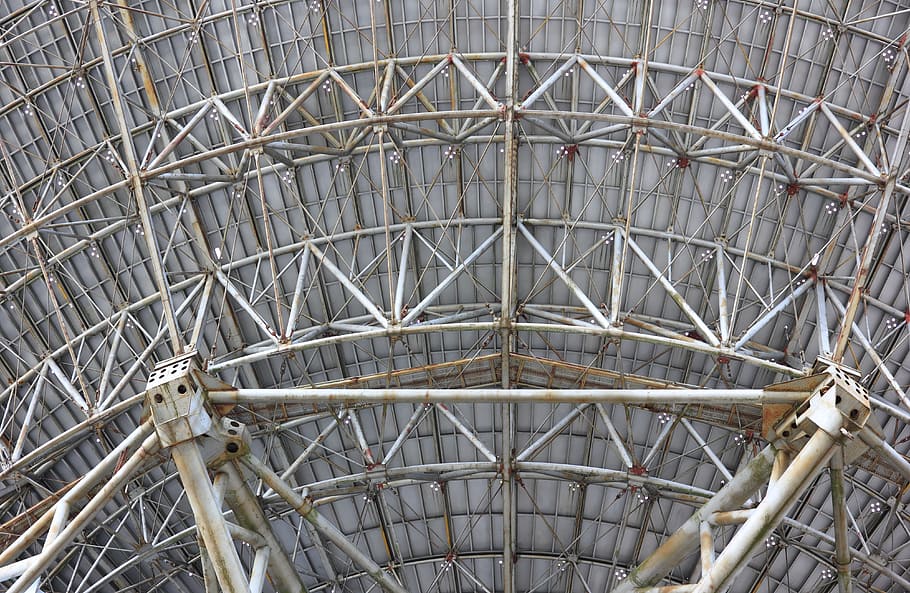 Stainless Steel Frame, architecture, ceiling, design, metal, perspective HD wallpaper