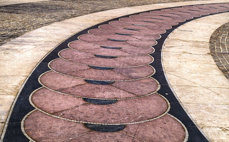 flagstone, walkway, path, rug, slate, színes, átló, textura HD wallpaper