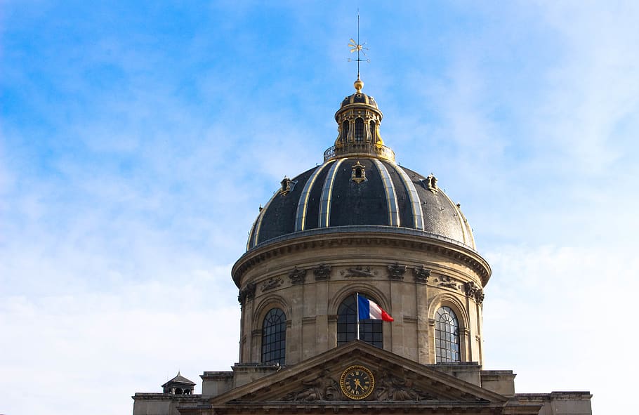 dome, building, architecture, tower, clock tower, town, city HD wallpaper