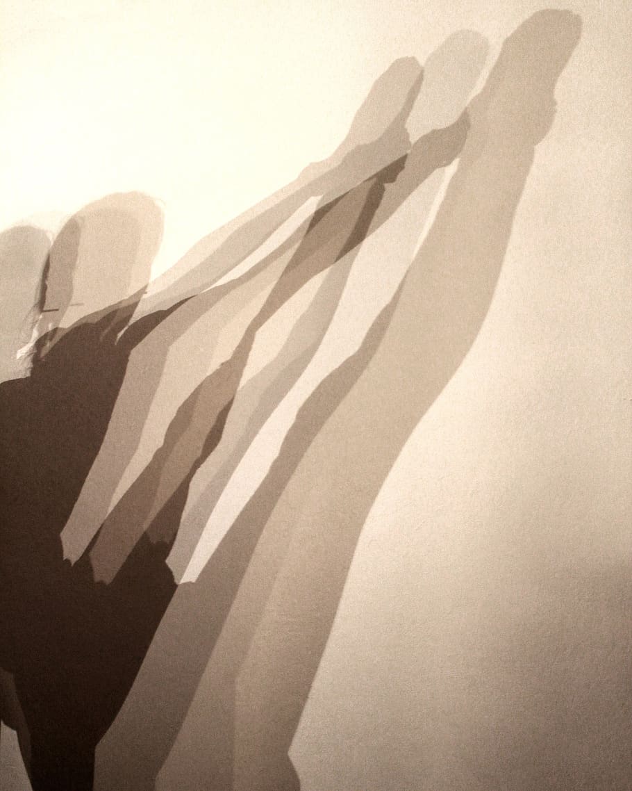 ballet, shadow, dancer, sunlight, nature, day, no people, textile HD wallpaper