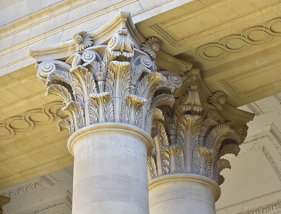 column, architecture, old, pillar, art and craft, built structure HD wallpaper