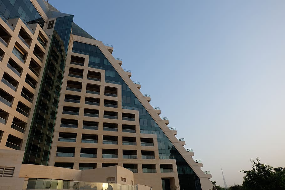 Building, architecture, dubai, skyscraper, built structure, building exterior HD wallpaper