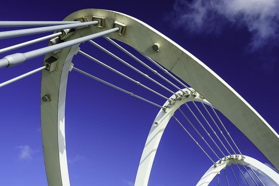 australia, melbourne, arches, sky, blue, arts culture and entertainment HD wallpaper