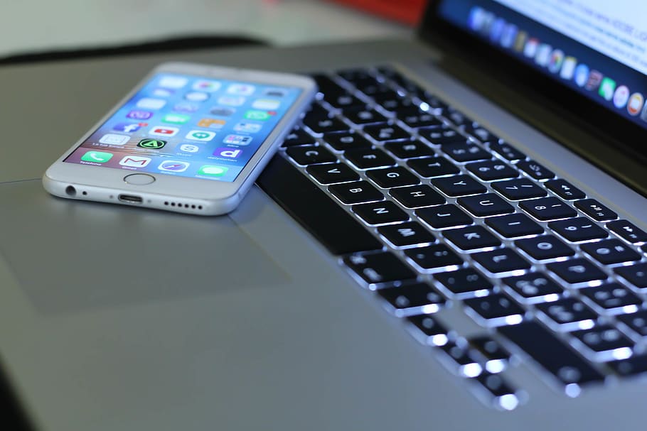 macbook, technology, wireless technology, communication, connection HD wallpaper