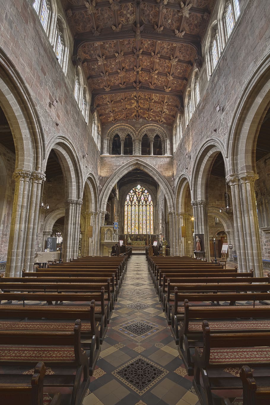 inside cathedral, architecture, built structure, building exterior HD wallpaper
