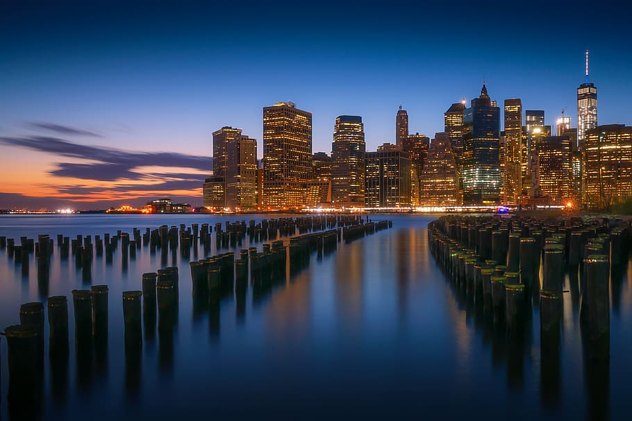 architecture, buildings, infrastructure, skyline, city, tower HD wallpaper