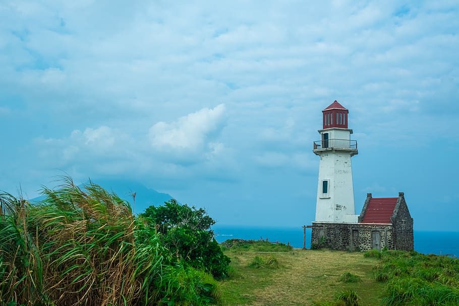 lighthouse, architecture, tower, building, beacon, nature, outdoors HD wallpaper