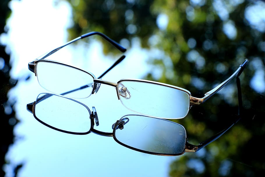 Macro Photography of Eyeglasses, close-up, eyewear, lenses, light, HD wallpaper