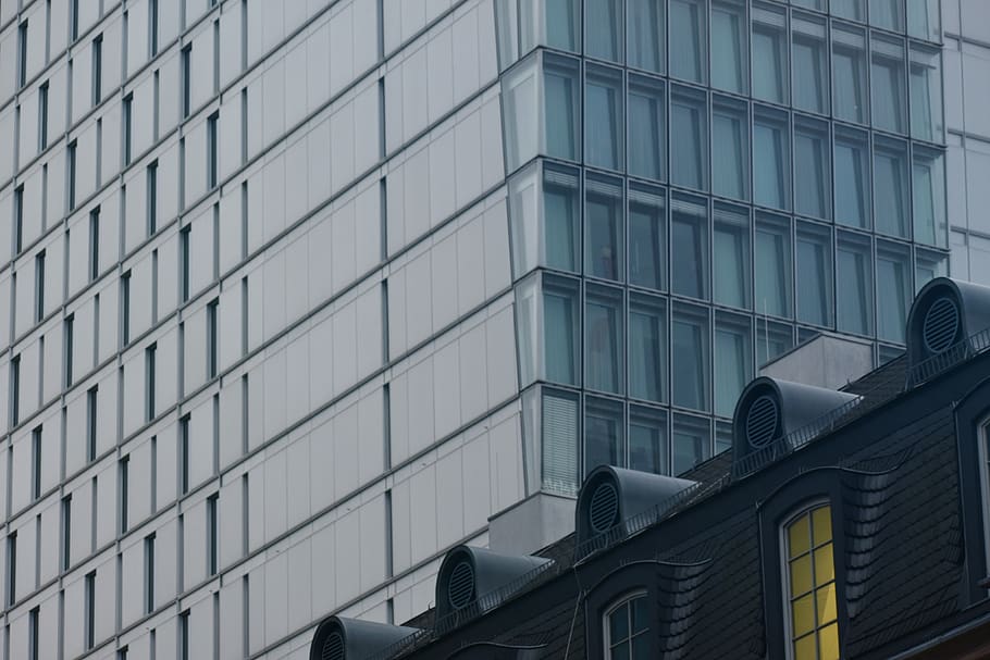 High Rise Building, architecture, perspective, building exterior HD wallpaper