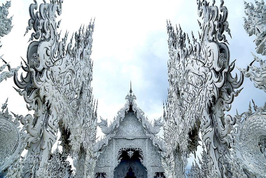 design, intricate, cloud, architecture, religion, south east asium HD wallpaper