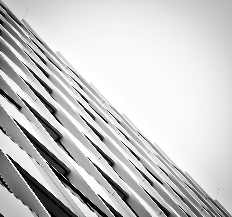 facade, view, architecture, skyscraper, high, perspective, exterior HD wallpaper