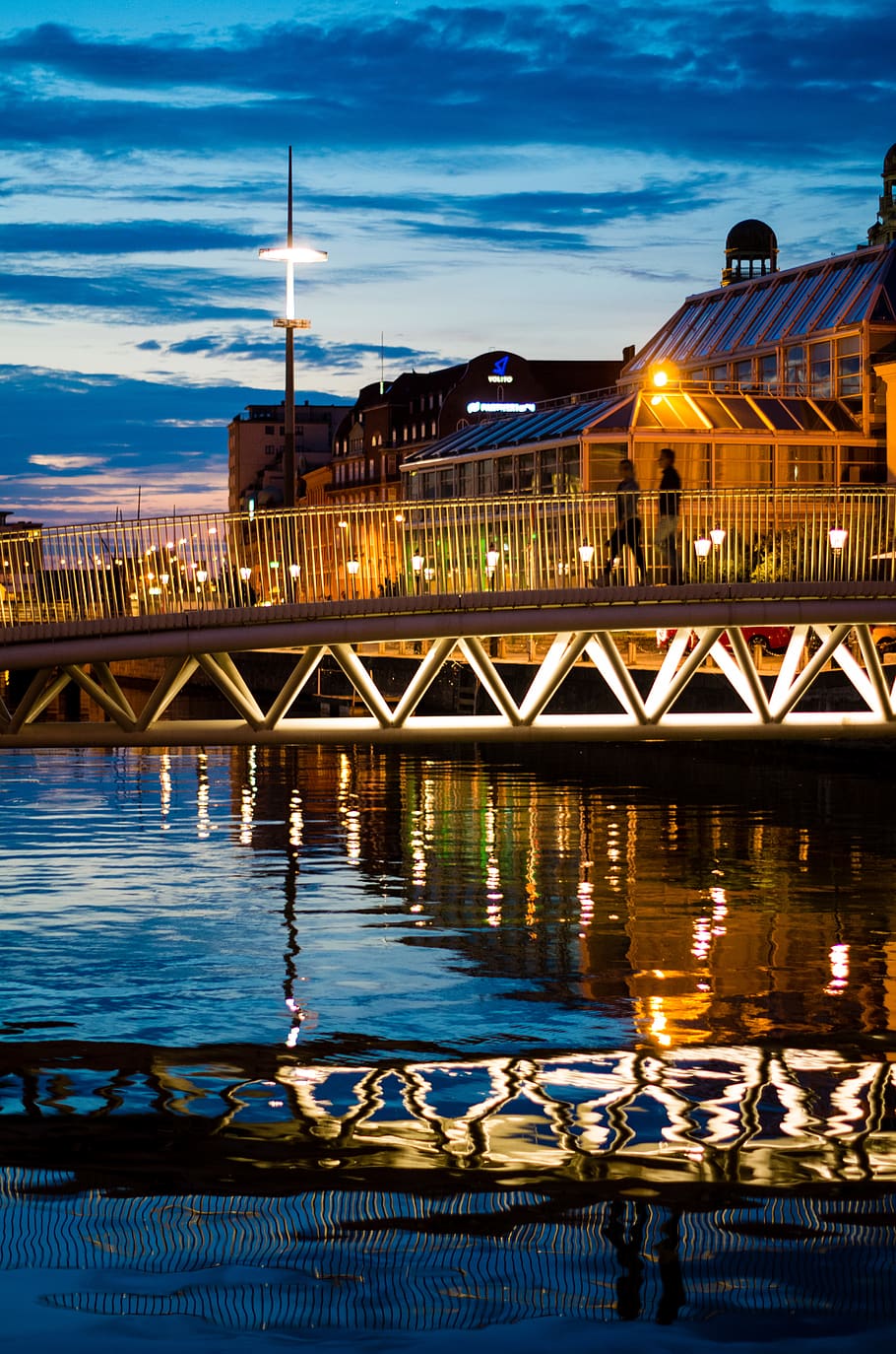 sweden, malmö, bagers bro, architecture, built structure, connection HD wallpaper