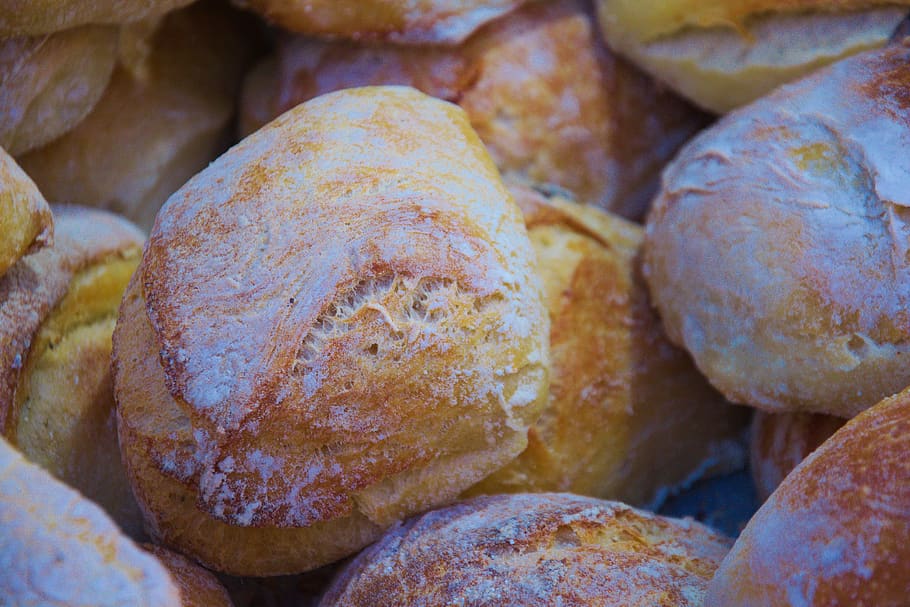 bread, breakfast, shopping, market, morning, food and drink HD wallpaper
