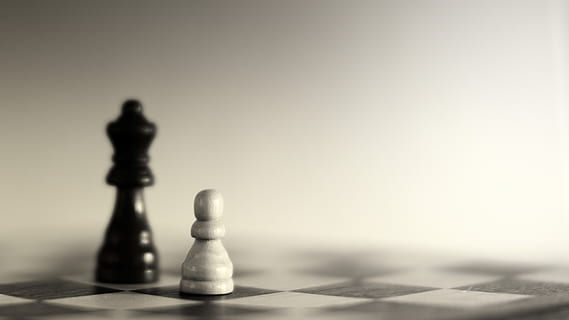 chess, black, white, play, strategy, think, king, bauer, chess pieces HD wallpaper