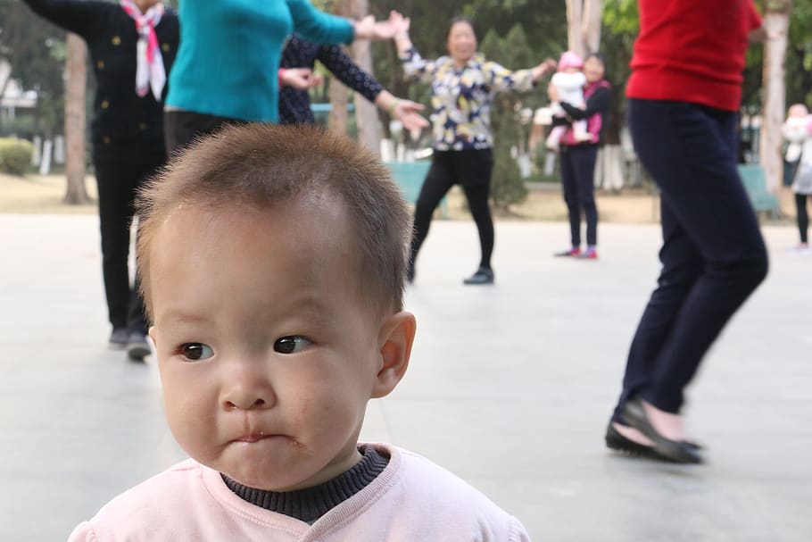 china, foshan, portrait, real people, childhood, headshot, innocence HD wallpaper