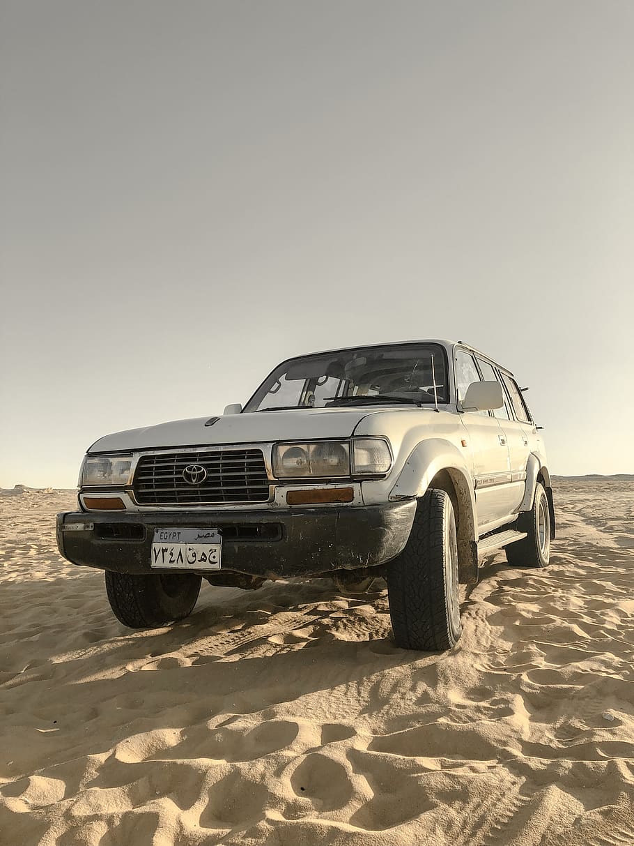 transportation, vehicle, offroad, desert, sand, car, automobile, HD wallpaper