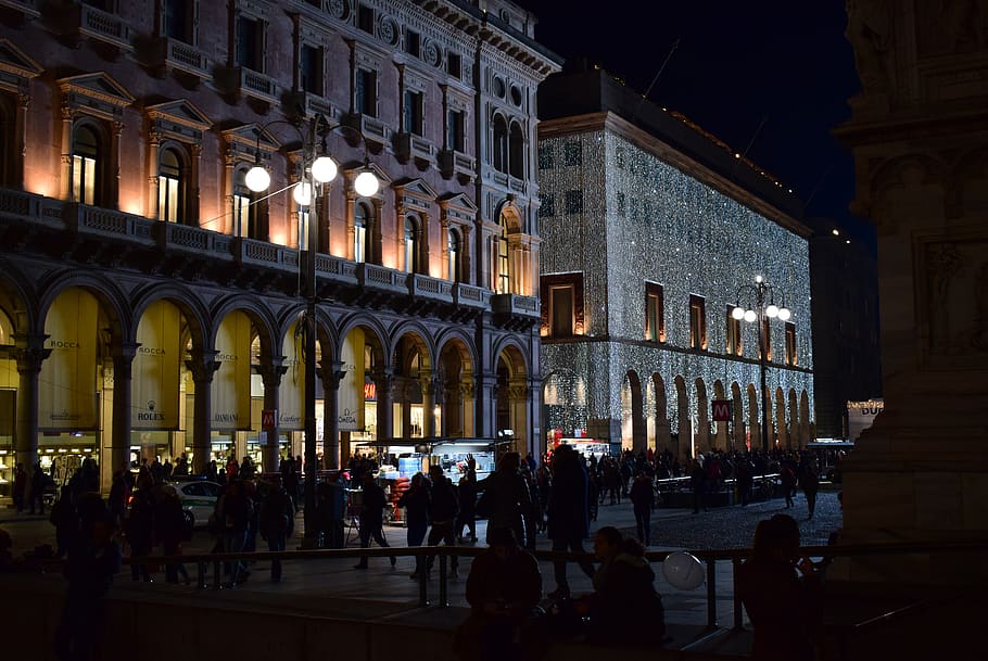 italy, milan, architecture, building exterior, built structure HD wallpaper