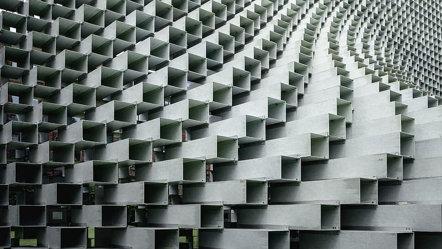 white architectural design, abstract, architecture, texture, pattern HD wallpaper