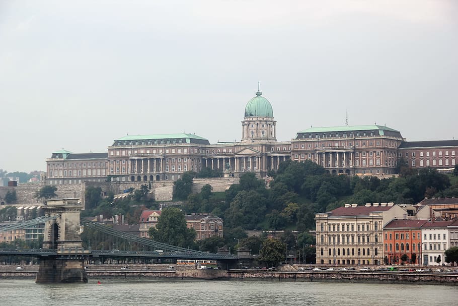 budapest, panorama, hill, town, national, river, travel, urban HD wallpaper